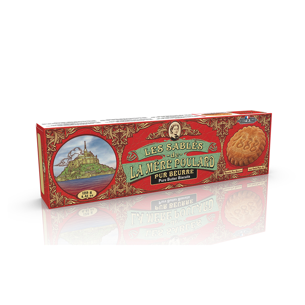 Levně LA MÉRE POULARD Máslové sušenky 125 g