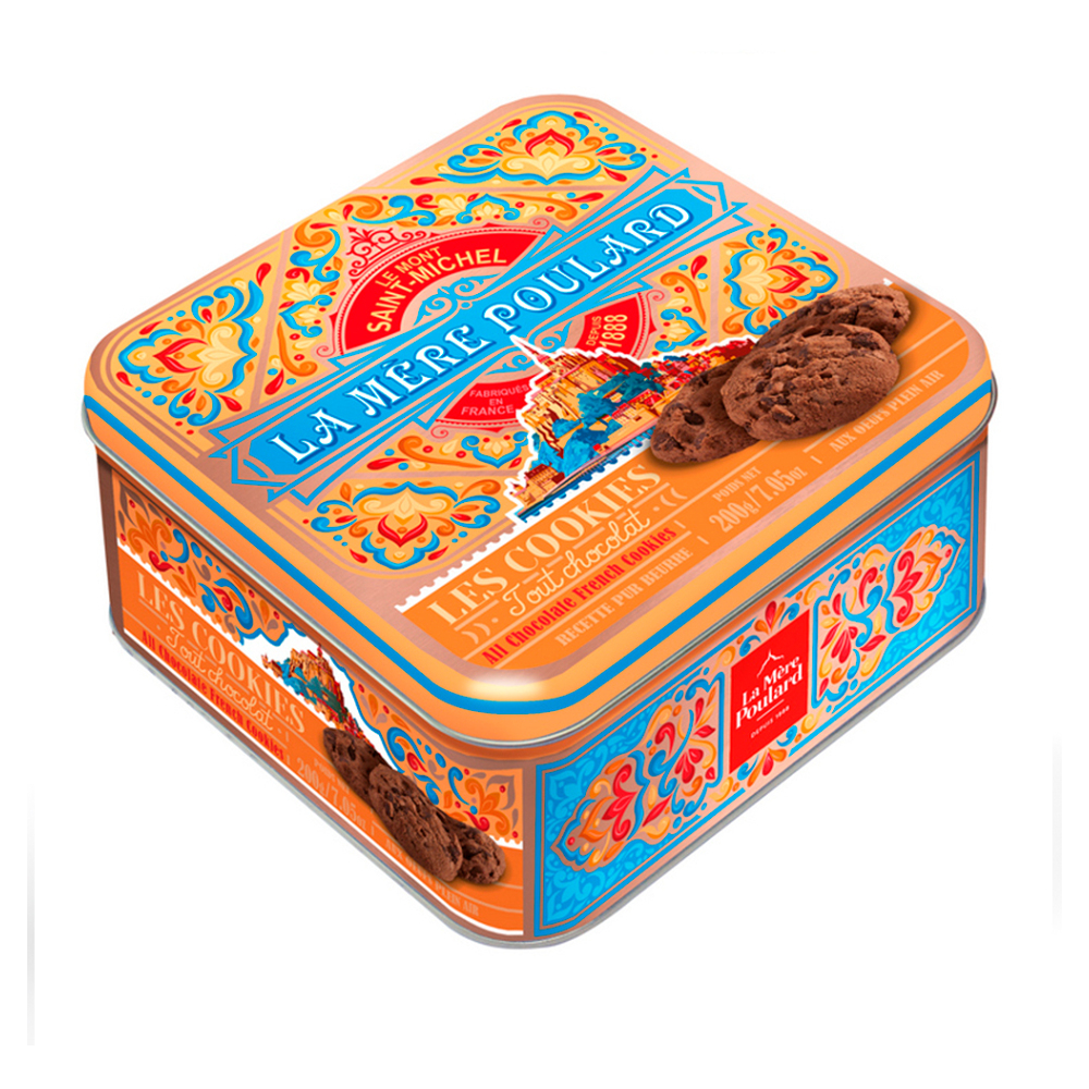 E-shop LA MÉRE POULARD Mythique collector cookie chocolat sušenky 200 g