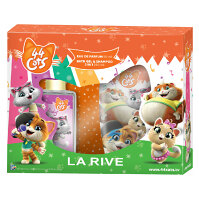LA RIVE 44 Cats Parfémová voda 50 ml + sprchový gel & šampon 250 ml Dárkové balení