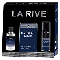 LA RIVE Extreme Story EdP 75 ml + deo 150 ml Dárkové balení