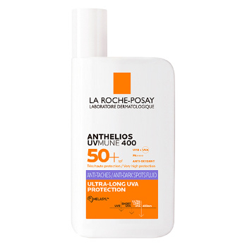 LA ROCHE-POSAY Anthelios Fluid s Melasylem SPF50+ 40 ml (Dermokosmetika opalovací mléka a gely) - Voděodolné