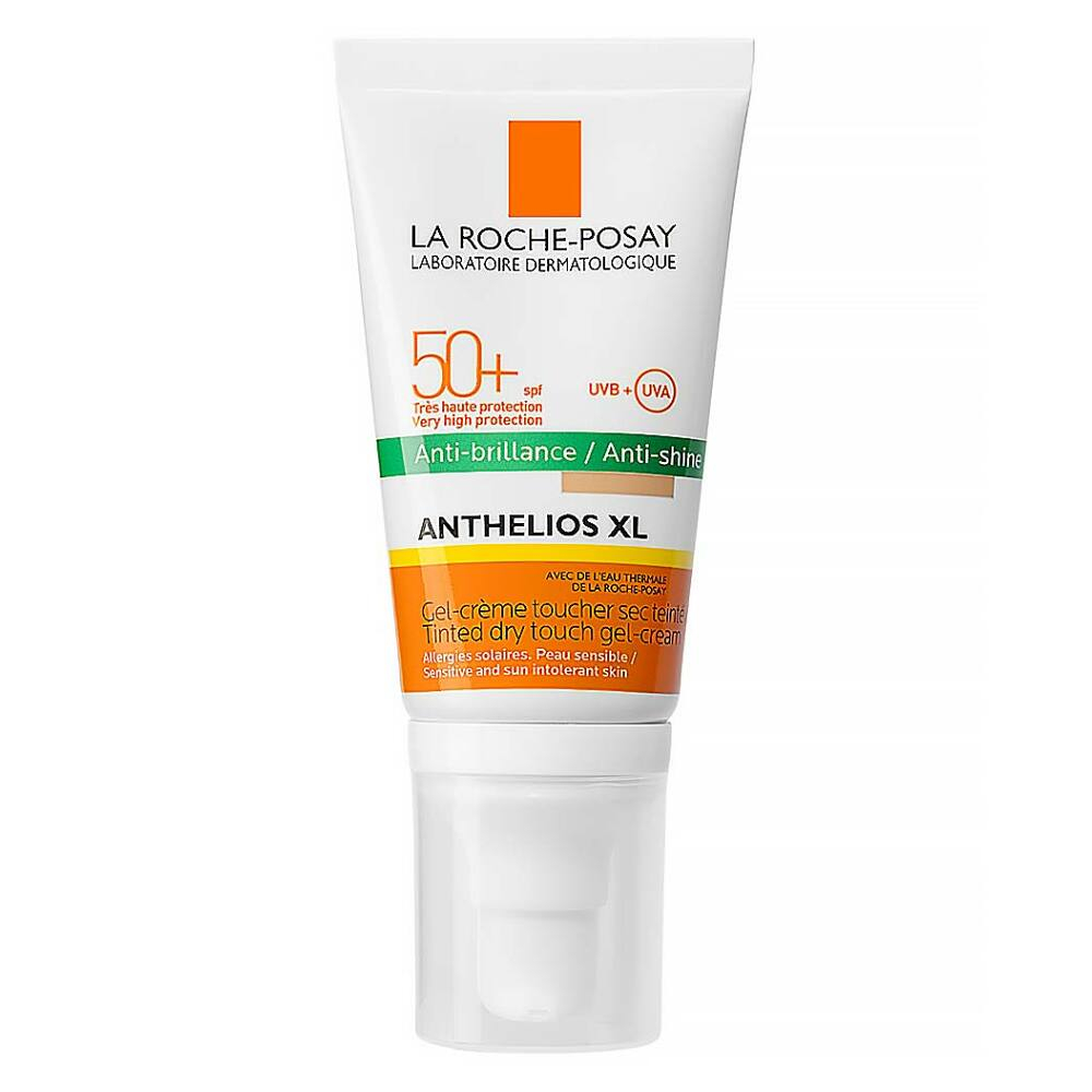 Levně LA ROCHE-POSAY Anthelios XL zmatňující tónovaný gel-krém na obličej SPF 50+ 50 ml