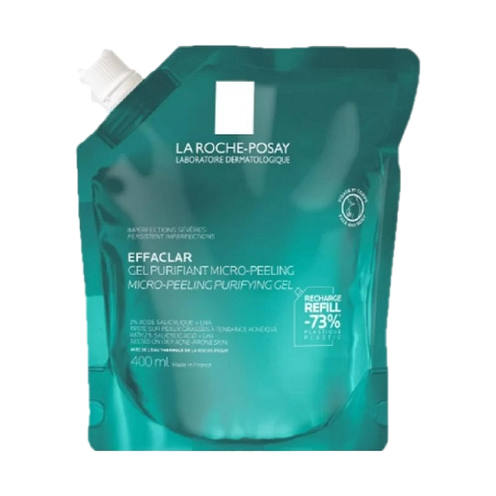 LA ROCHE-POSAY EFFACLAR mikropeel.gel refill 400ml koupíte na Lekarna.cz