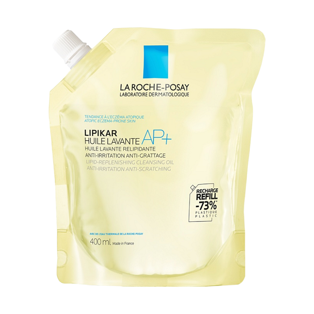 LA ROCHE-POSAY Lipikar Sprchový olej AP+ Náhradní náplň 400 ml