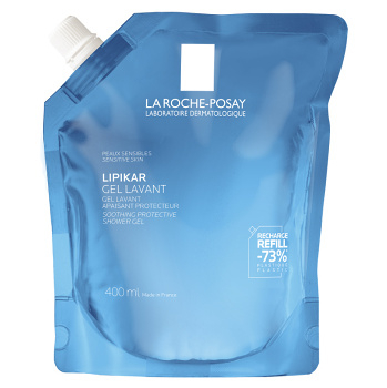 LA ROCHE-POSAY Lipikar Zklidňující Sprchový gel náplň 400 ml (Dermokosmetika sprchování a mytí) - Dermokosmetika