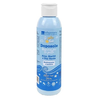 LA SAPONARIA Zklidňující tělové mléko po opalování BIO 150 ml (Přírodní opalovací přípravky) - Přírodní, BIO