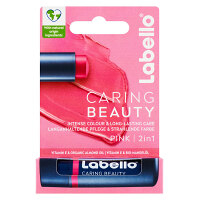 LABELLO Caring Beauty Barevný balzám na rty Pink 5,5 ml