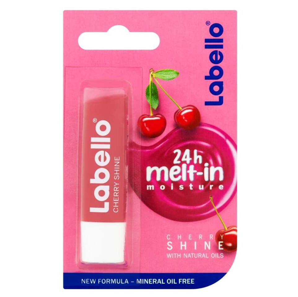 E-shop LABELLO Cherry Shine Tónovací balzám na rty 4,8 g