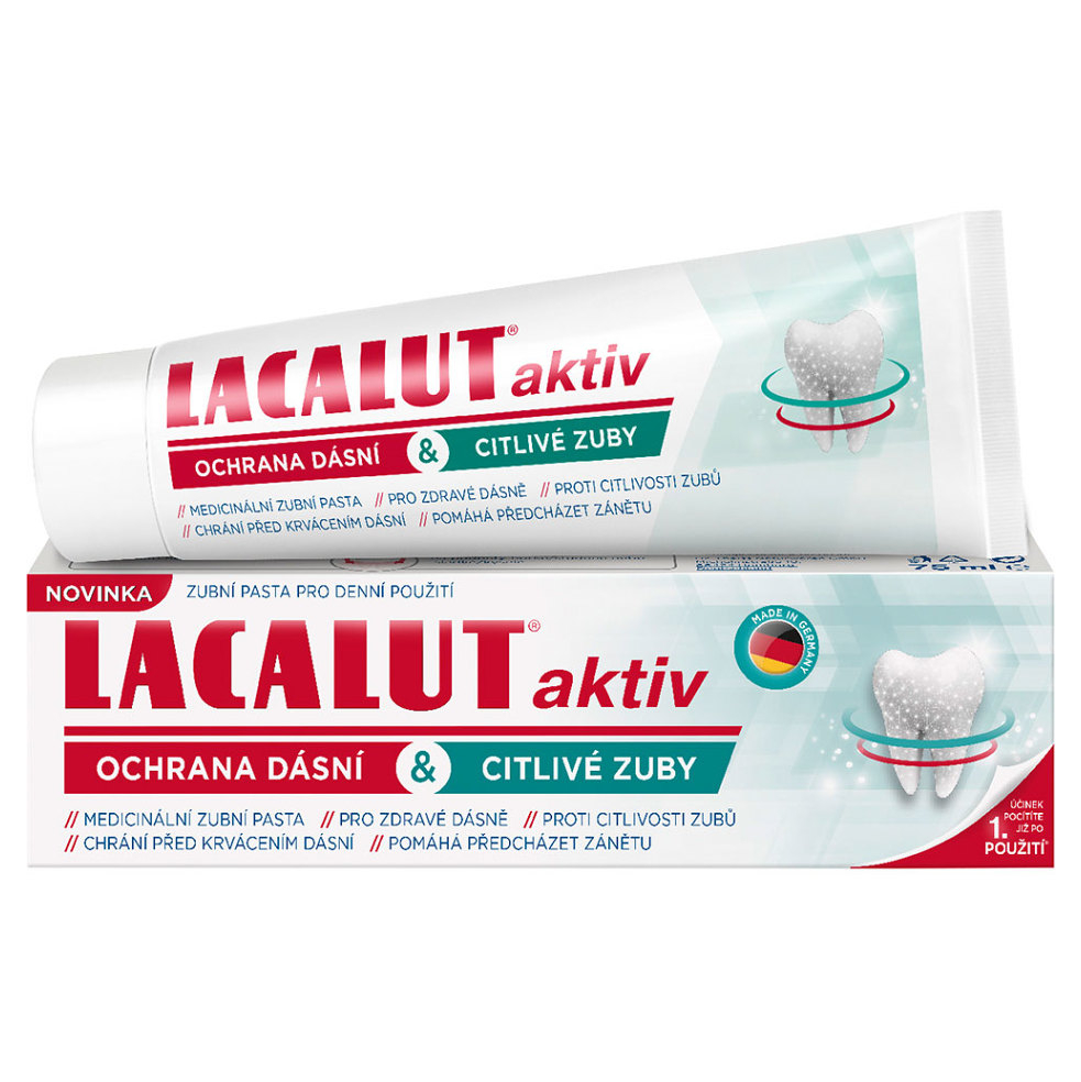 E-shop LACALUT Aktiv Ochrana dásní & Citlivé zuby 75 ml