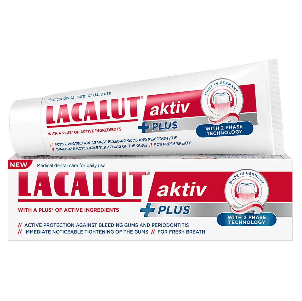 E-shop LACALUT Aktiv Plus zubní pasta 75ml