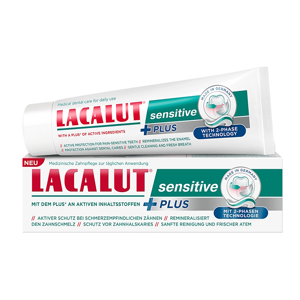 Lacalut Sensitive Plus 75ml koupíte na Lekarna.cz