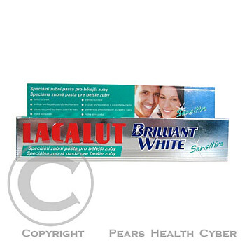 Lacalut zubní pasta Brilliant White Sensitiv  50ml
