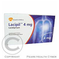 LACIPIL 4 MG  28X4MG Potahované tablety