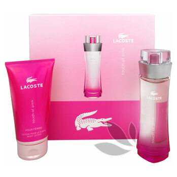 Lacoste Touch of Pink Toaletní voda 90ml edt 90ml + 150ml tělové mléko 