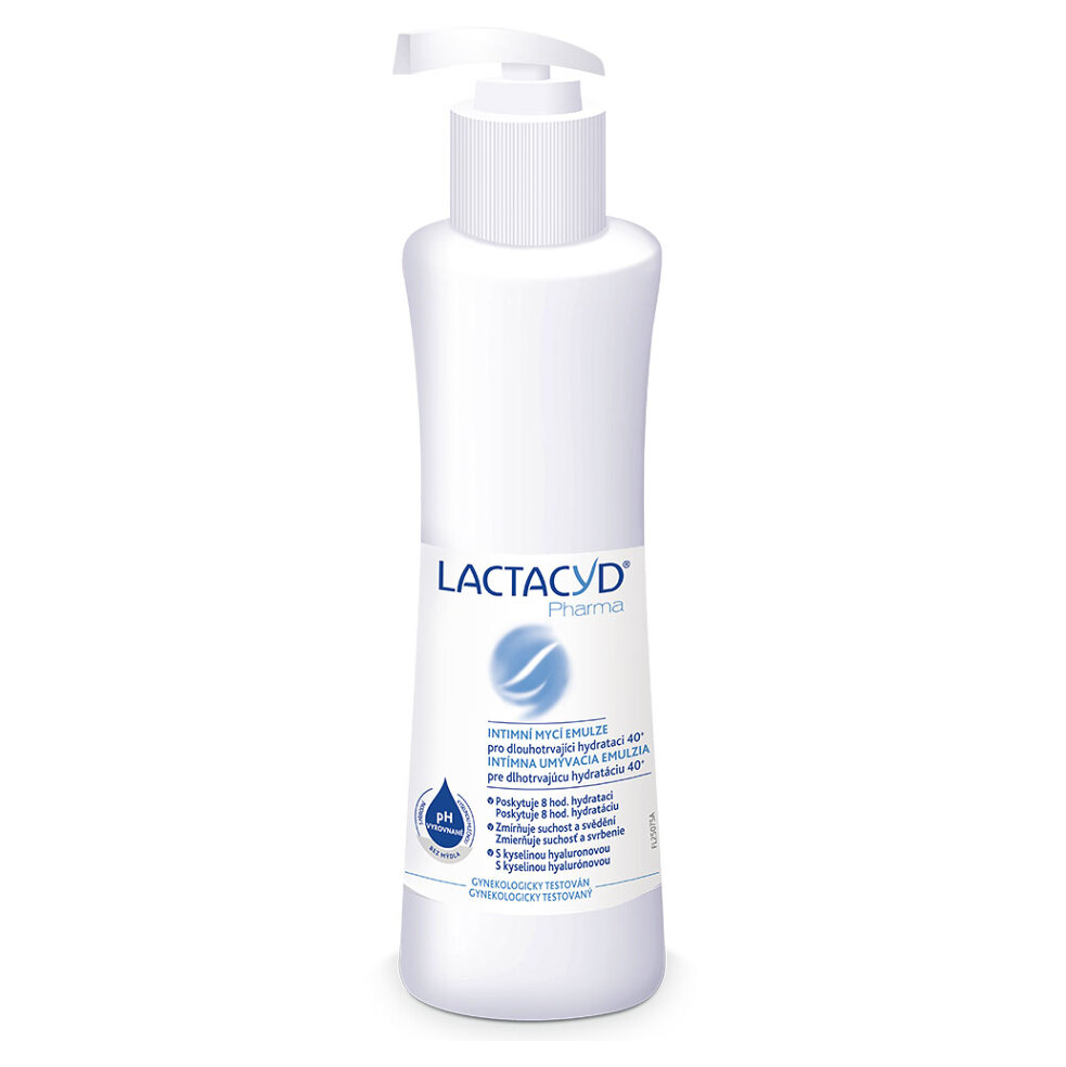 Levně LACTACYD Pharma pro dlouhotrvající hydrataci 40+ 250 ml