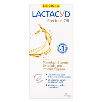 LACTACYD Precious Oil mimořádně jemný čistící olej pro intimní hygienu 200 ml