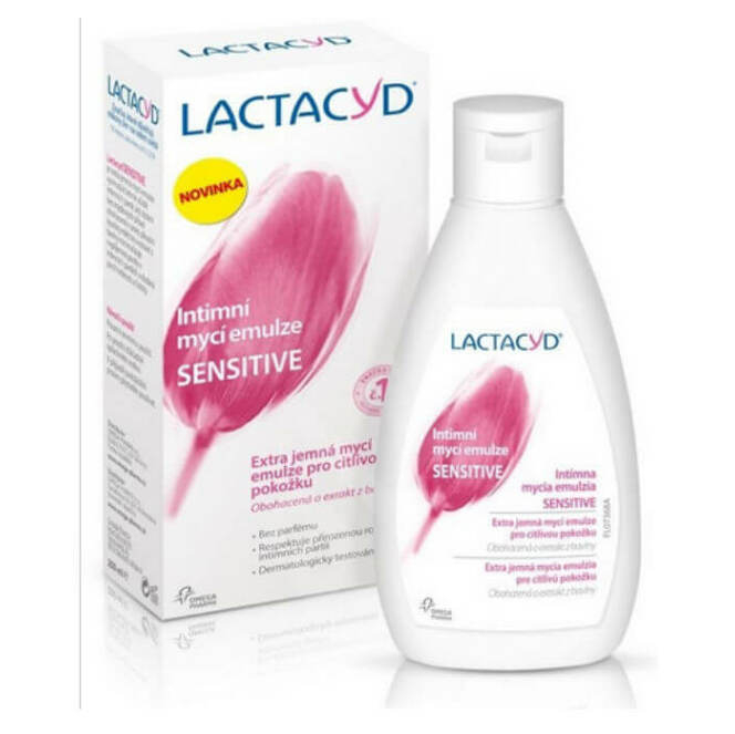 E-shop LACTACYD Intimní mycí emulze Sensitive 200 ml