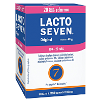 LACTOSEVEN 100 tablet + 20 tablet ZDARMA