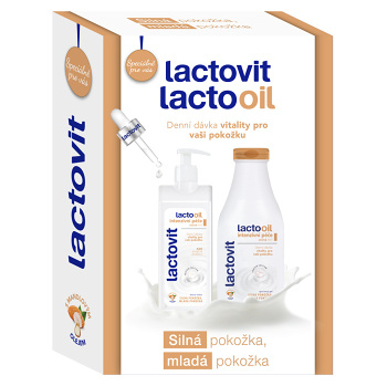 LACTOVIT Lactooil Dárkové balení (Kosmetické balíčky) - Sada