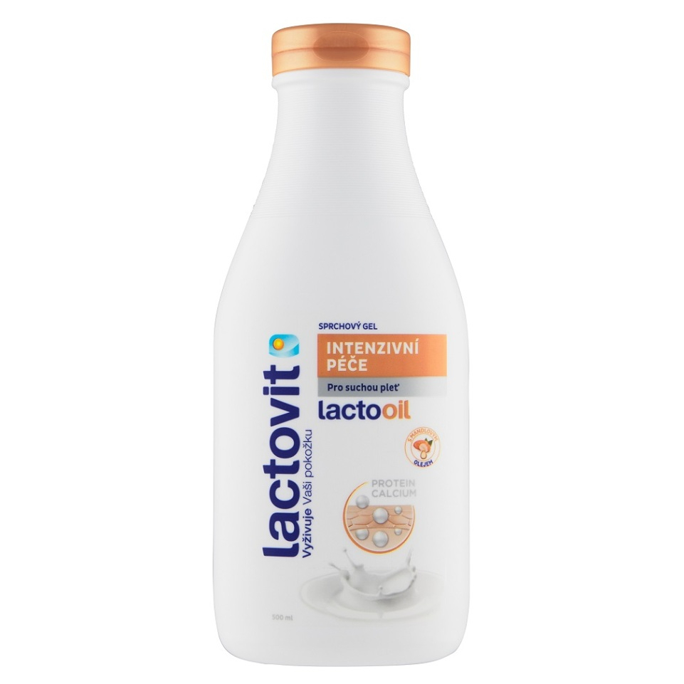 LACTOVIT Lactooil sprchový gel intenzivní péče 500 ml