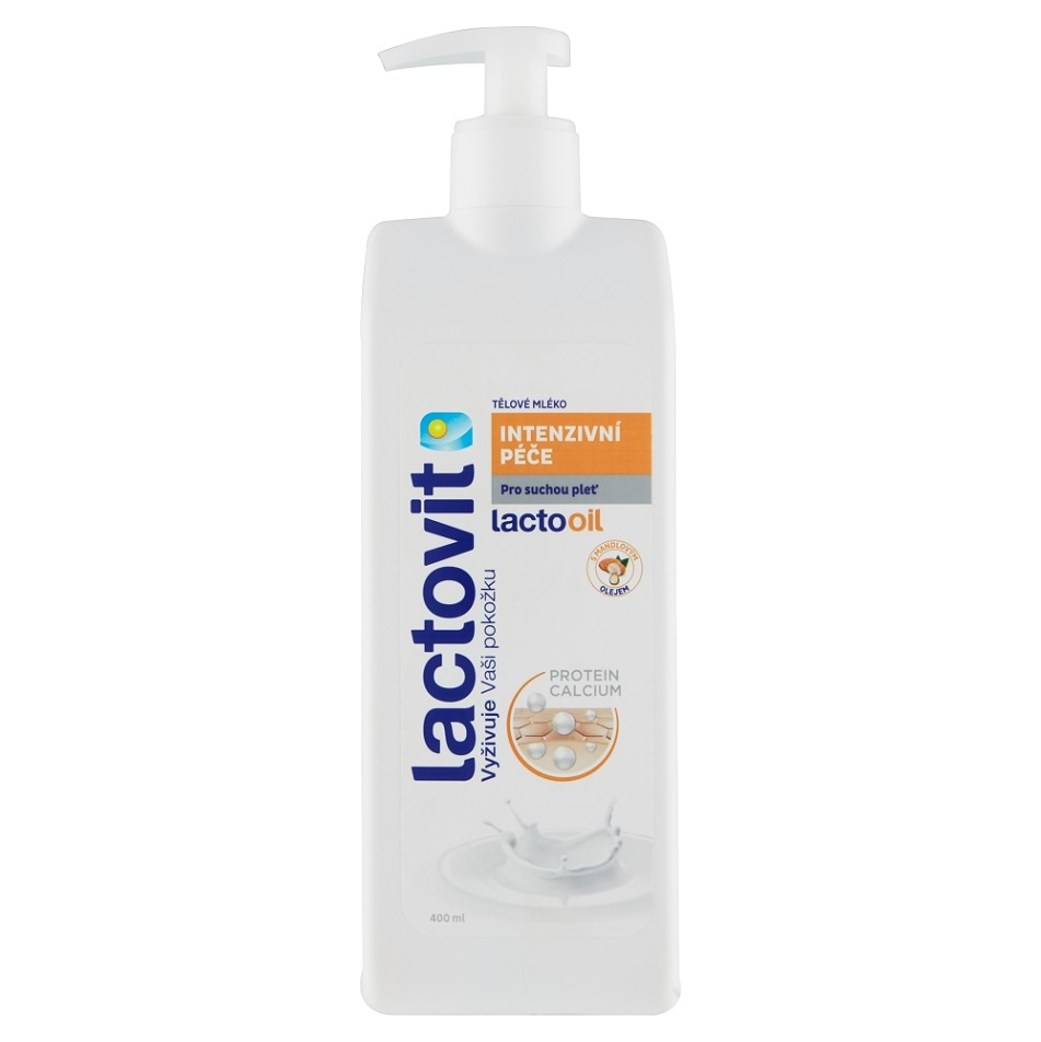 E-shop LACTOVIT Lactooil tělové mléko intenzivní péče 400 ml