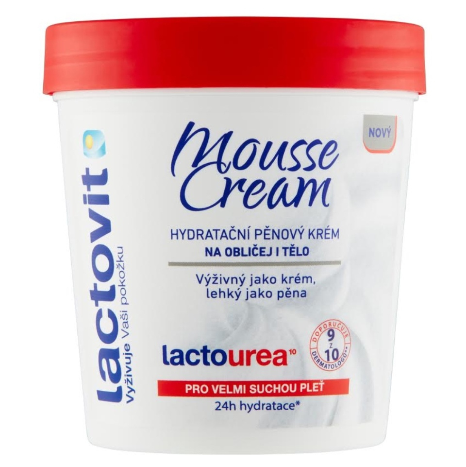Levně LACTOVIT Lactourea Mousse cream 250 ml