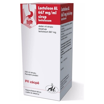 LACTULOSE Al 667mg/ml sirup 200 ml (Na zácpu) - Jednodruhové