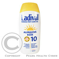 LADIVAL OF 10 Gel alergická kůže 200 ml