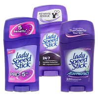LADY SPEED Stick tuhý deodorant 45 g