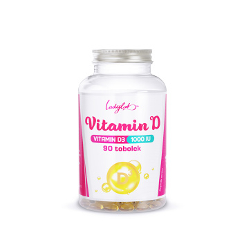 LADYLAB Vitamin D3 1000IU 90 tobolek