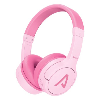 LAMAX Base kid1 pink bezdrátová dětská sluchátka (Sportovní sluchátka)