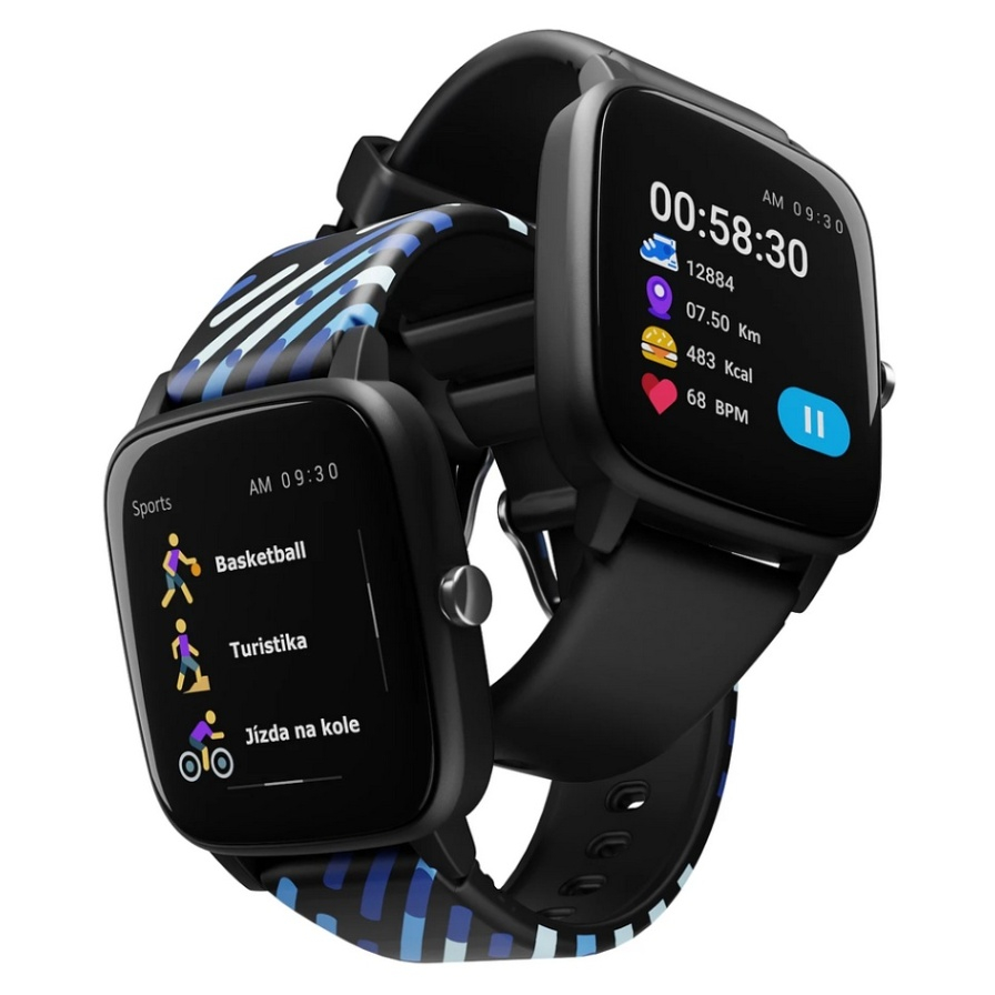 E-shop LAMAX BCool Black chytré hodinky, rozbalené