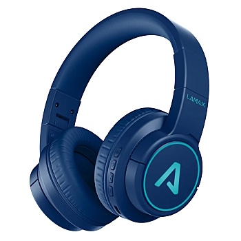 LAMAX Glow kid 1 modrá dětská bezdrátová sluchátka (Sportovní sluchátka)