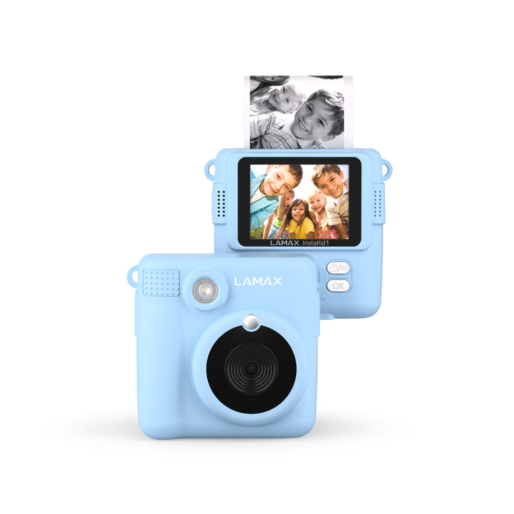 LAMAX InstaKid1 Blue dětský fotoaparát modrý