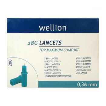 Lanceta Wellion jednorázová 200ks