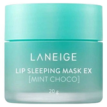 LANEIGE Sleeping EX Choco Mint Maska intenzivně regenerující rty 20 g (Korejské pleťové masky)