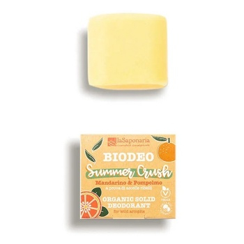 LA SAPONARIA Summer Crush BIO Tuhý deodorant 40 g (Přírodní deodoranty a antiperspiranty) - Přírodní