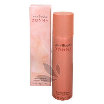 Laura Biagiotti Donna - deodorant ve spreji (Bez celofánu) 150 ml