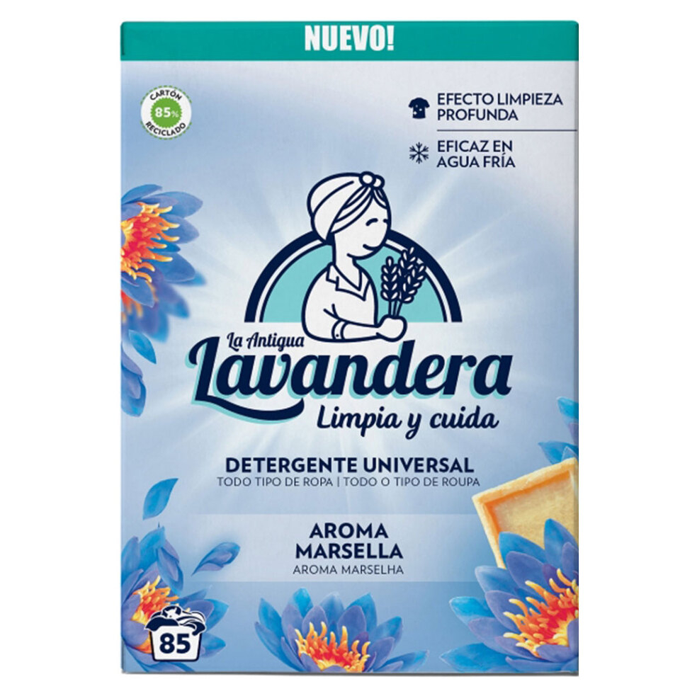 Levně LAVANDERA Prací prášek Marseillské mýdlo 85 praní 4,675 kg