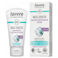 LAVERA Basis Sensitiv zklidňující hydratační krém bez parfemace 50 ml
