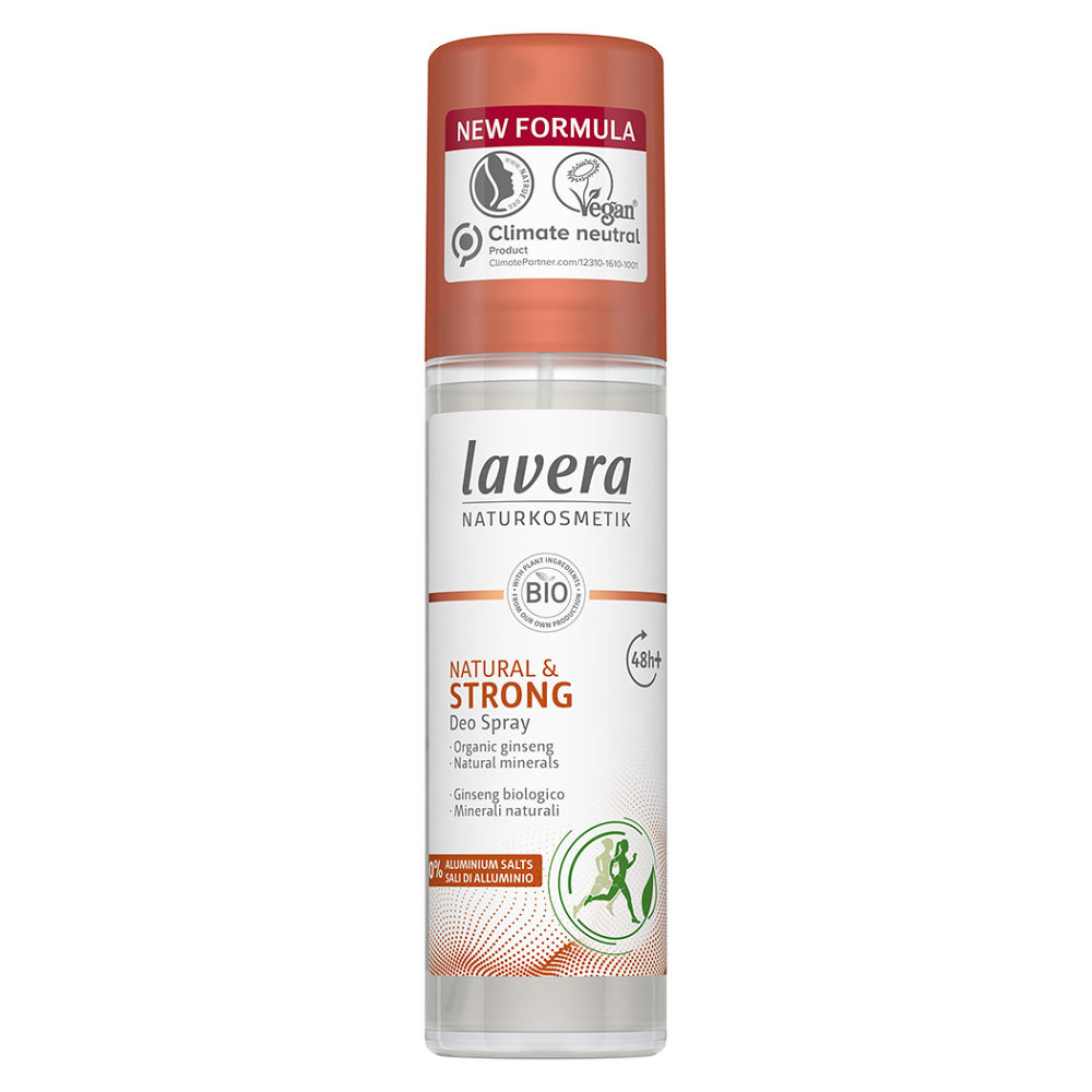 Levně LAVERA Deodorant sprej Strong pro ochranu až 48 hodin 75 ml