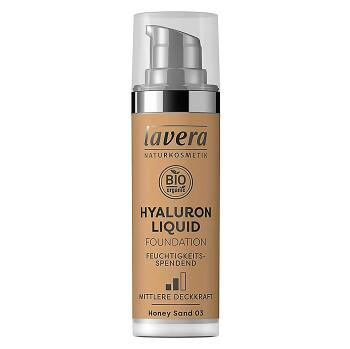 LAVERA Lehký tekutý make-up s kyselinou hyaluronovou – 03 medová 30 ml