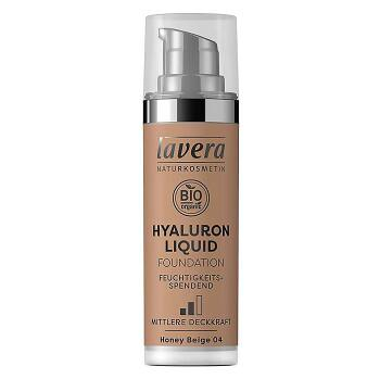 LAVERA Lehký tekutý make-up s kyselinou hyaluronovou – 04 béžová 30 ml