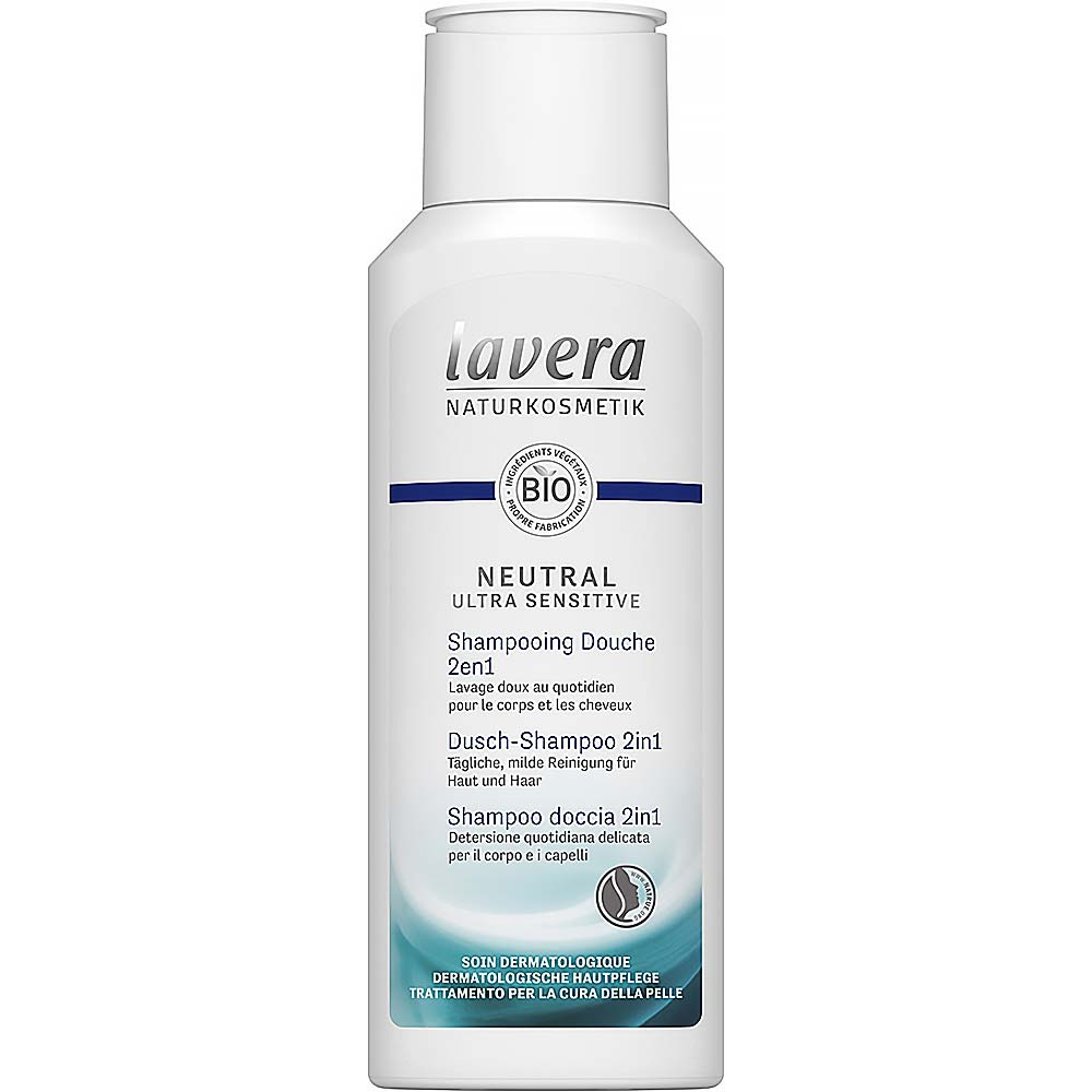 Obrázek LAVERA Neutral Ultra Sensitive Sprchový šampon na tělo a vlasy 2 v 1 200 ml