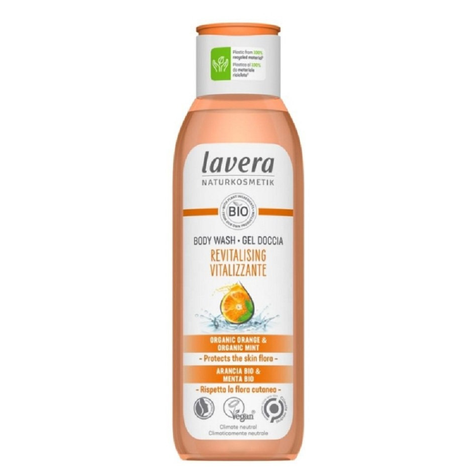 E-shop LAVERA Revitalizující sprchový gel s pomerančovo-mátovou vůní 250 ml