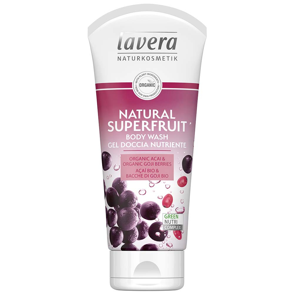 Obrázek LAVERA Sprchový gel Natural Superfruit 200 ml