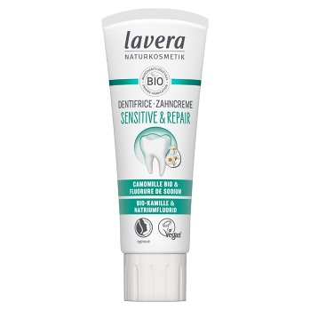 LAVERA  Sensitive & Repair Zubní pasta 75 ml (Přírodní zubní hygiena) - Přírodní