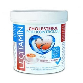 LECITAMIN Lecitamin-lecitino-proteinový nápoj Capuccino 250 g