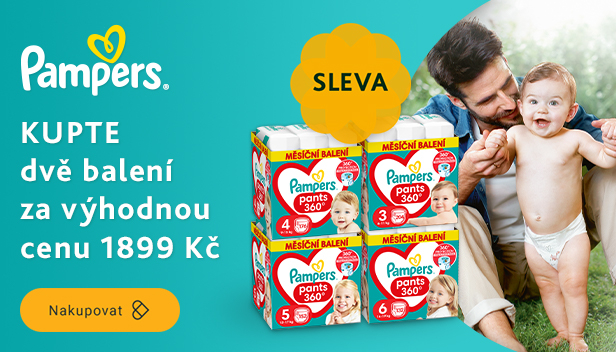 Pampers - výhodná cena