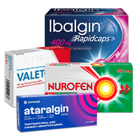 Léky pro dospělé na bolest zubů